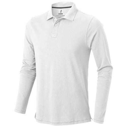 Polo manches longues homme de 180 g/m² Calgary