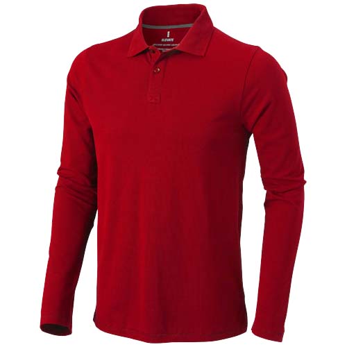 Polo manches longues homme de 180 g/m² Calgary – Image 11