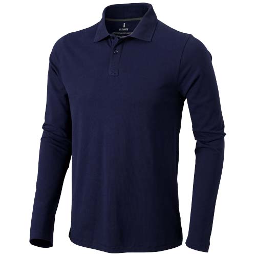 Polo manches longues homme de 180 g/m² Calgary – Image 12
