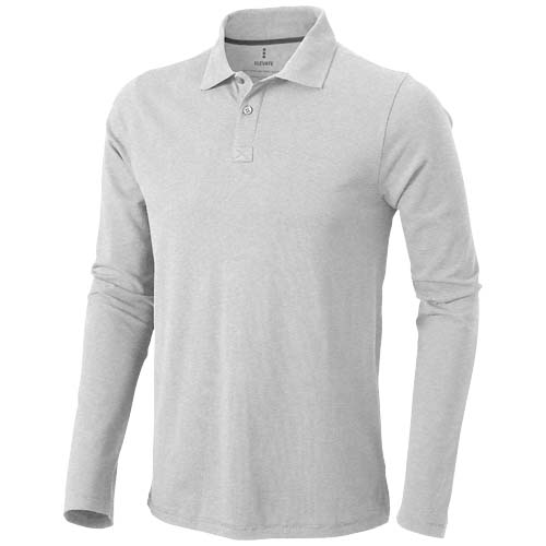Polo manches longues homme de 180 g/m² Calgary – Image 15
