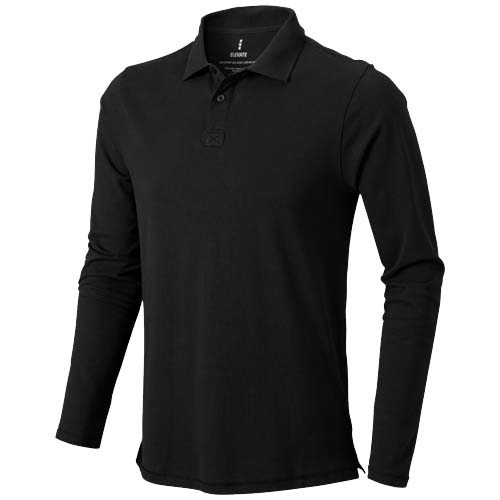 Polo manches longues homme de 180 g/m² Calgary – Image 16