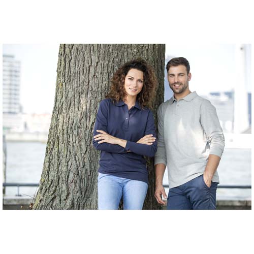 Polo manches longues femme de 180 g/m² Calgary – Image 8
