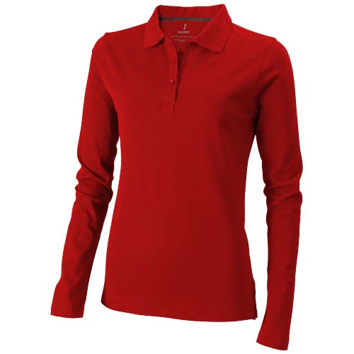 Polo manches longues femme de 180 g/m² Calgary – Image 11