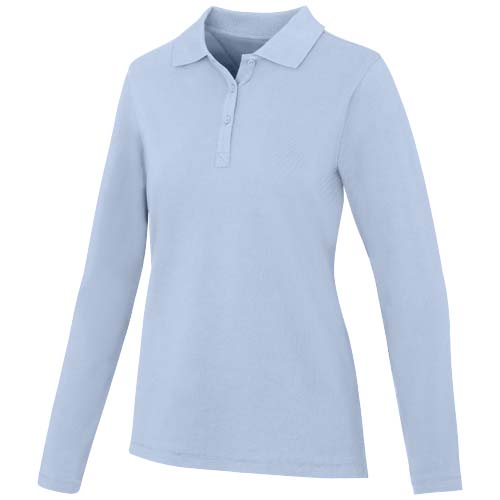 Polo manches longues femme de 180 g/m² Calgary – Image 13