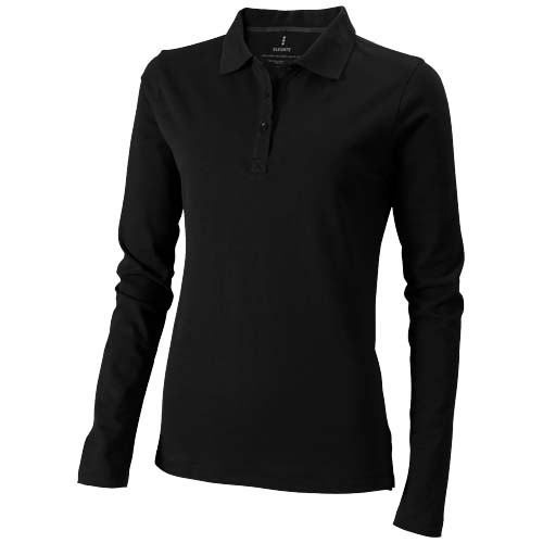 Polo manches longues femme de 180 g/m² Calgary – Image 16