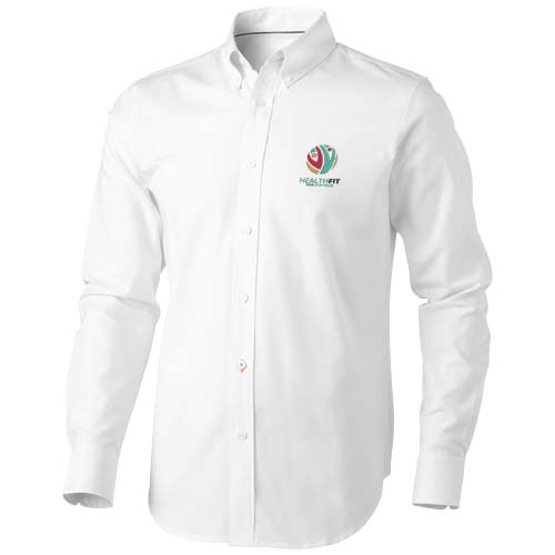 Chemise oxford manches longues homme de 142 g/m² Vaillant – Image 4