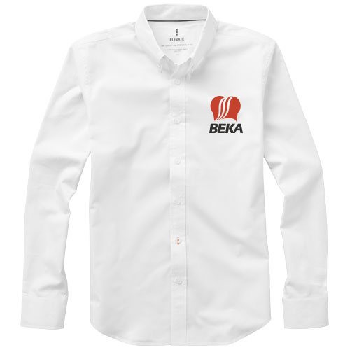 Chemise oxford manches longues homme de 142 g/m² Vaillant – Image 3