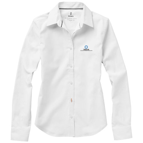 Chemise oxford manches longues femme de 142 g/m² Vaillant – Image 3
