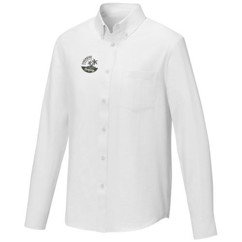Chemise à manches longues de 130 g/m² Pollux pour homme – Image 5