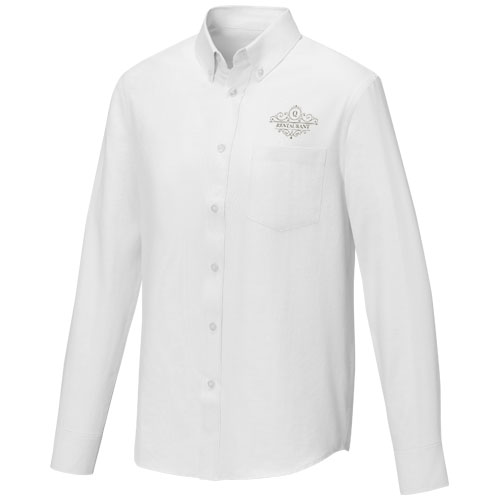 Chemise à manches longues de 130 g/m² Pollux pour homme – Image 4