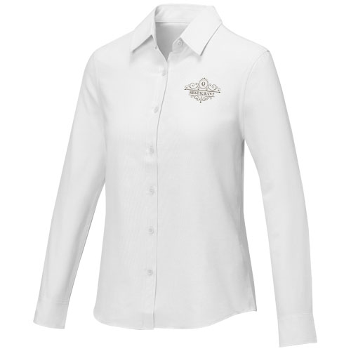 Chemise à manches longues de 130 g/m² Pollux pour femme – Image 4