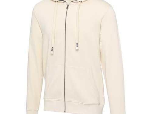 Sweat shirt à capuche full zip unisex de 300 g/m² Arora