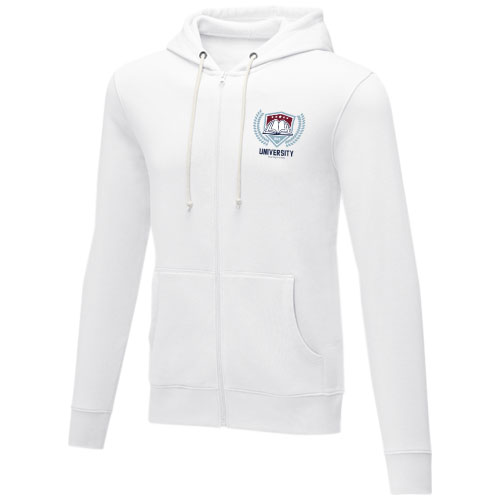 Sweat à capuche zippé de 240 g/m² Charon pour homme – Image 4