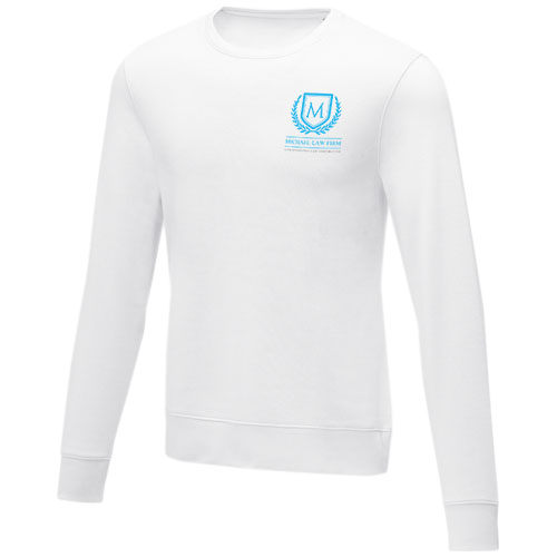 Pull ras de cou pour homme Charon de 240 g/m² – Image 4
