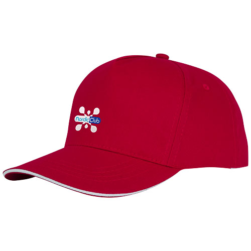 Casquette sandwich de 175 g/m² Ceto 5 panneaux – Image 4