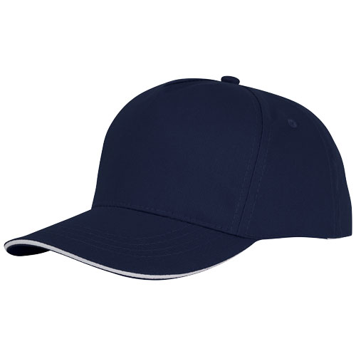 Casquette sandwich de 175 g/m² Ceto 5 panneaux – Image 6
