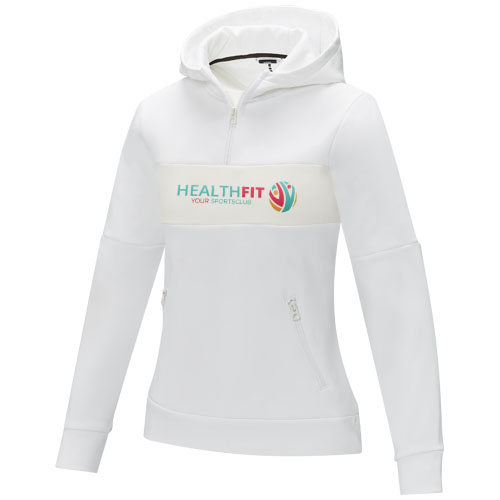 Sweat à capuche anorak à demi zip Sayan pour femme – Image 4