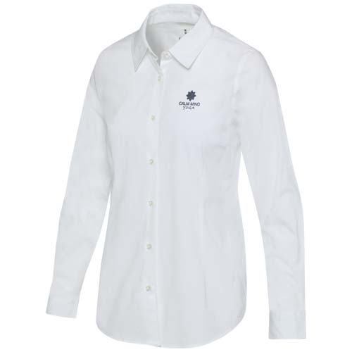 Chemise en popeline femme de 133 g/m² Carnelian – Image 4
