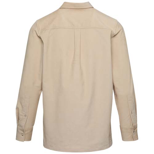 Chemise unisexe en velours côtelé de 252 g/m² Alum – Image 3