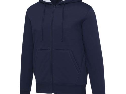 Sweat à capuche sherpa de 320 g/m² Natron intégralement zippé