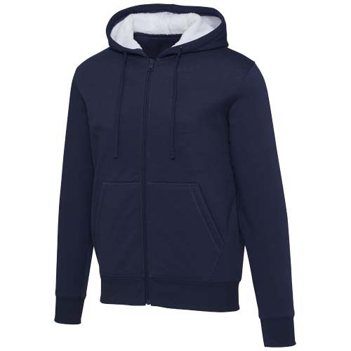 Sweat à capuche sherpa de 320 g/m² Natron intégralement zippé