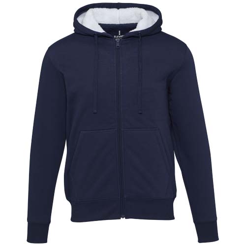 Sweat à capuche sherpa de 320 g/m² Natron intégralement zippé – Image 2
