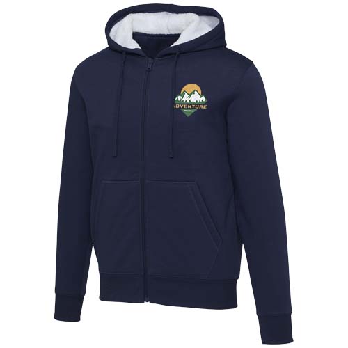 Sweat à capuche sherpa de 320 g/m² Natron intégralement zippé – Image 4