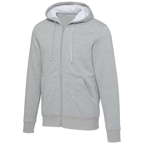 Sweat à capuche sherpa de 320 g/m² Natron intégralement zippé – Image 5