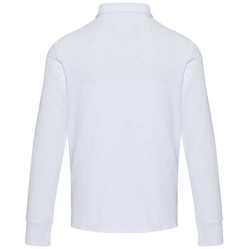 Polo unisexe de 245 g/m² Apollo à manches longues et demi fermeture éclair – Image 3