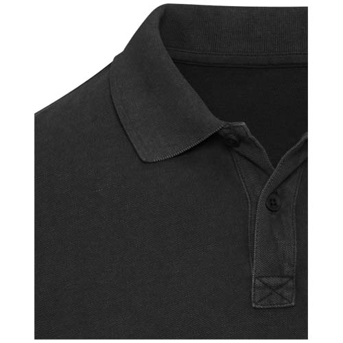 Polo délavé pour homme Calgary de 200 g/m2 – Image 5