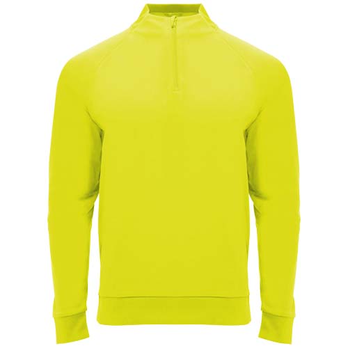 Sweatshirt de 200 g/m² Epiro à manches longues avec fermeture demi- zip pour enfant – Image 5