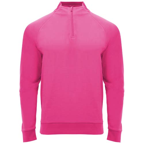 Sweatshirt de 200 g/m² Epiro à manches longues avec fermeture demi- zip pour enfant – Image 10