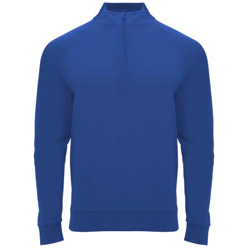 Sweatshirt de 200 g/m² Epiro à manches longues avec fermeture demi- zip pour enfant – Image 11