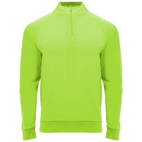Sweatshirt de 200 g/m² Epiro à manches longues avec fermeture demi- zip pour enfant – Image 12