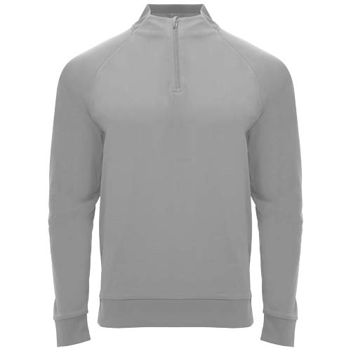 Sweatshirt de 200 g/m² Epiro à manches longues avec fermeture demi- zip pour enfant – Image 14