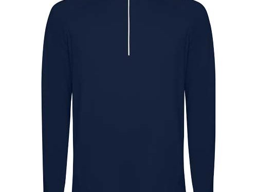 Sweatshirt de 200 g/m² Estambul à manches longues et col demi-zip pour homme