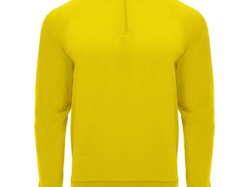 Sweatshirt de 200 g/m² Epiro à manches longues unisexe avec fermeture demi-zip
