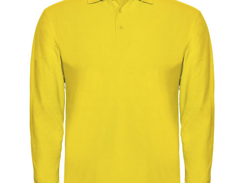 Polo de 220 g/m² Estrella à manches longues pour homme