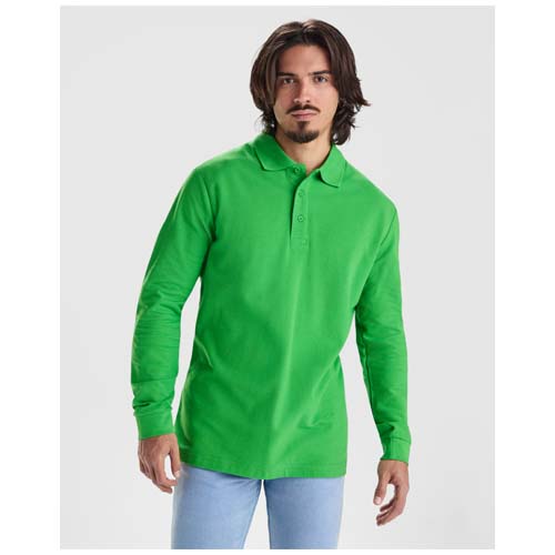 Polo de 220 g/m² Estrella à manches longues pour homme – Image 5