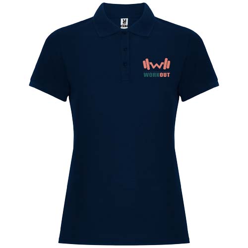 Polo de 220 g/m² Pegaso Premium à manches courtes pour femme – Image 3